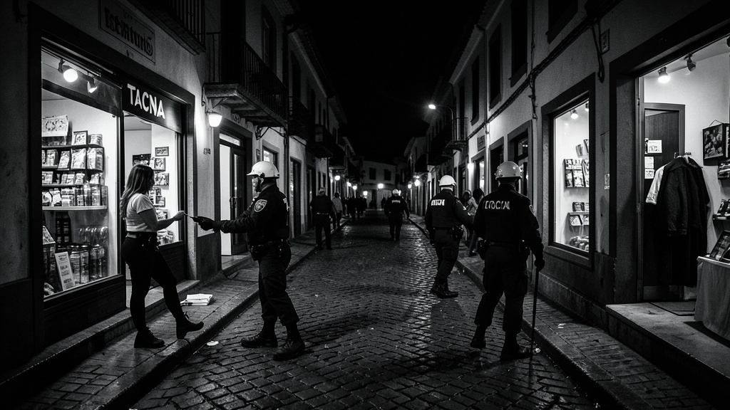 Fiscalización nocturna en Tacna sanciona tres locales por infracciones a normas municipales