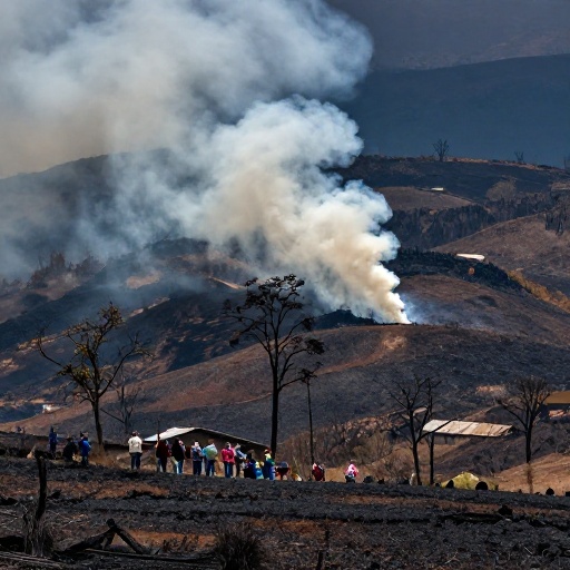 Ayacucho: 18 incendios forestales ya afectaron 322 hectáreas