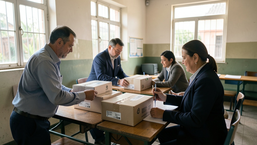 Arequipa: Contraloría fiscaliza logística electoral en 20 colegios