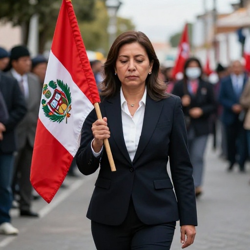 Tacna: Keiko Fujimori participa en Procesión de la Bandera por Aniversario