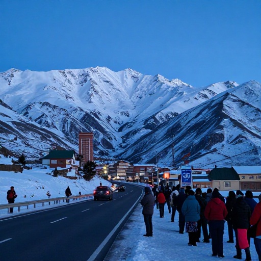 Arequipa: Senamhi alerta por nevada en Imata, carretera Arequipa-Puno
