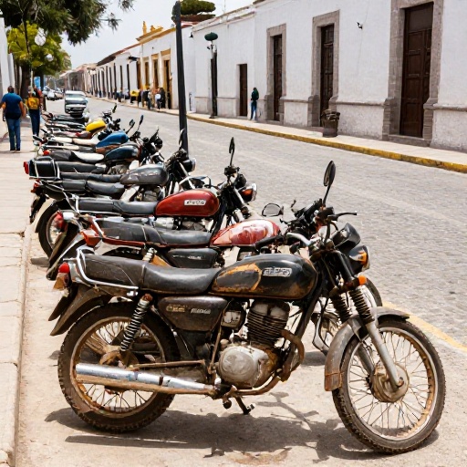Arequipa: 24 motos del GR están paradas hace cuatro años