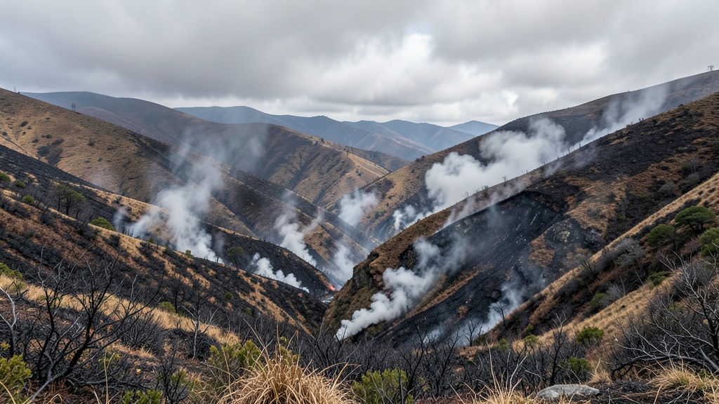 Incendios forestales activos en Ayacucho, Moquegua y Puno arrasan cobertura natural