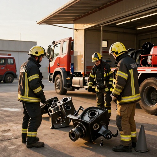 Bomberos de San Román contarán con piezas para reparar su camioneta