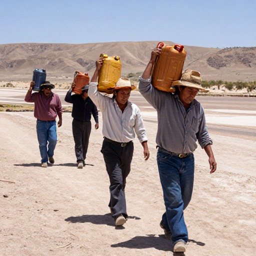 Déficit hídrico pone en alerta a 110 distritos de Puno por escasez de agua