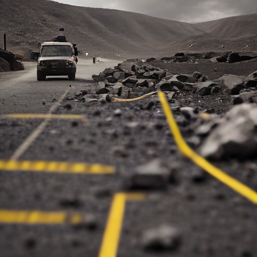 Deslizamiento de rocas cierra la Panamericana Sur en Arequipa