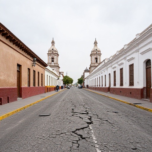 Obra en Av. Parra: Asfalto dañado y supervisión fantasma en Arequipa