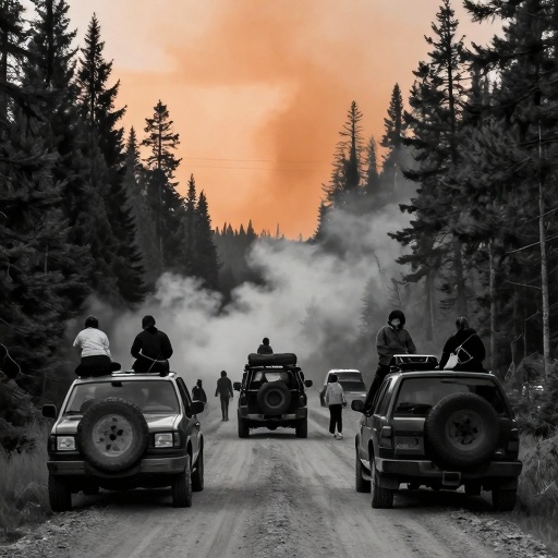 Canadá declara emergencia por incendios que obligan a evacuar 20 mil personas
