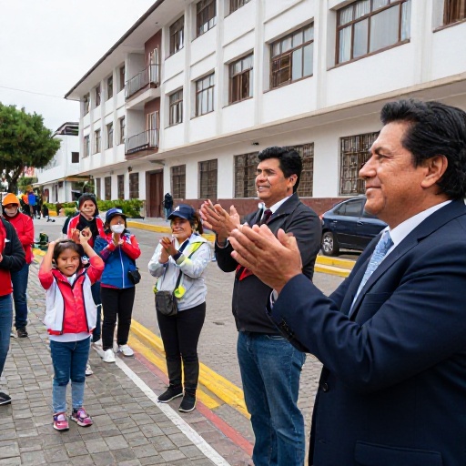 Padres de familia elogiaron gestión del Rotary Club Mollendo ante la UNSA