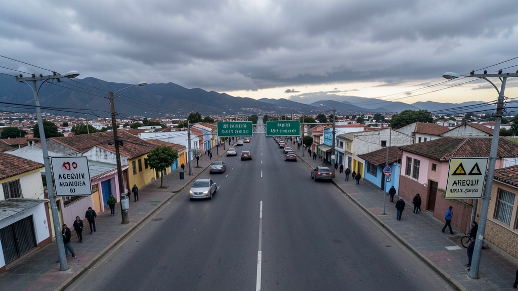 Arequipa: cierran Puente Grau y calles por aniversario de la Marina
