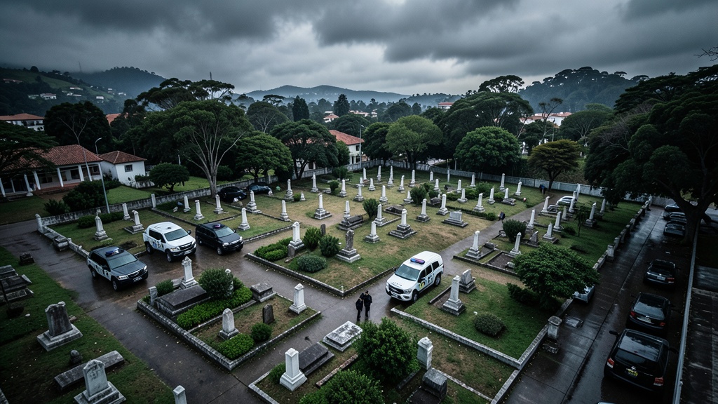 Hallan feto en cementerio de Miraflores y la PNP interviene ocho vehículos en Arequipa