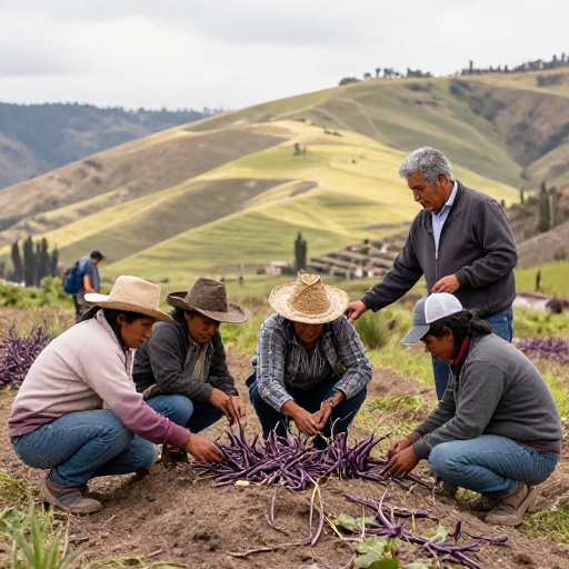 Parcela demostrativa en Camaná fortalece capacitación técnica sobre el cultivo de frijol