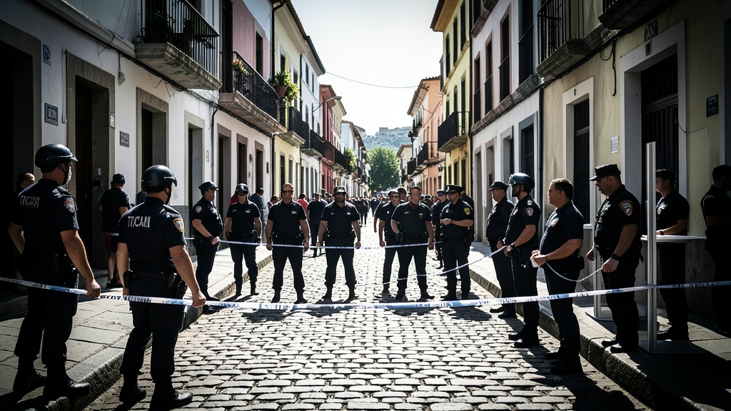 Policía Nacional asegura colegios electorales en Tacna ante complicaciones con propaganda