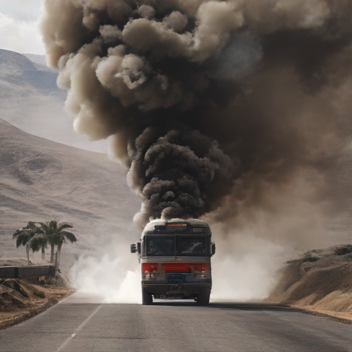 Incendio de bus en carretera Arequipa-Puno genera alerta en el corredor sur