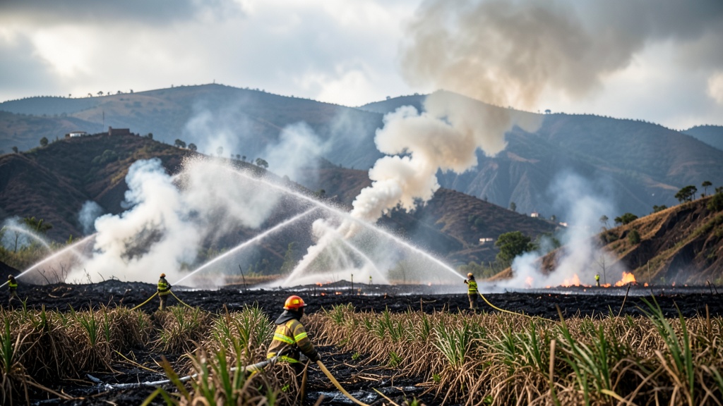 Arequipa: Bomberos alertan sobre incremento de incendios forestales
