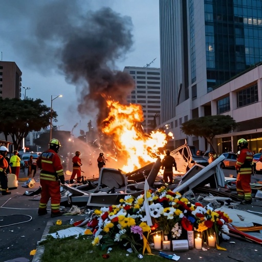 Ataque ruso deja 8 muertos y 24 heridos en Kiev antes de cumbre OTAN
