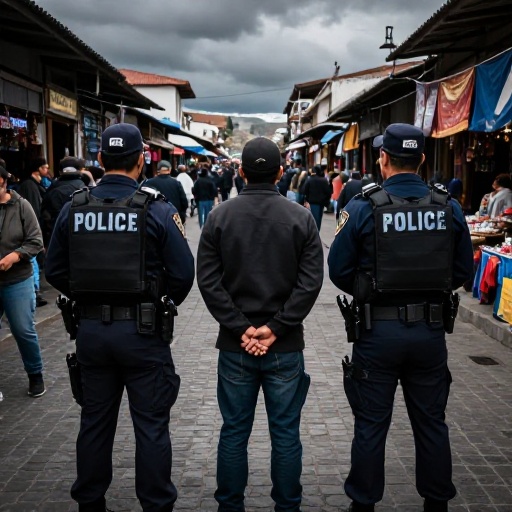 Arequipa: Capturan a 'Chino Pepa' por robo agravado frente al mercado San Camilo