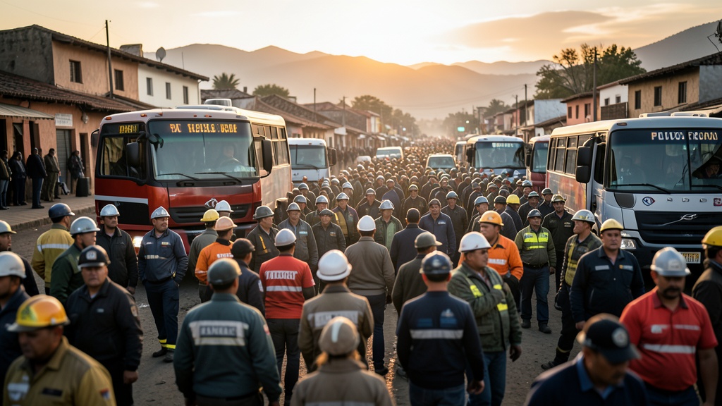 Transportistas de Puno se atrincheran en el municipio para defender tarifa de S/ 1.50