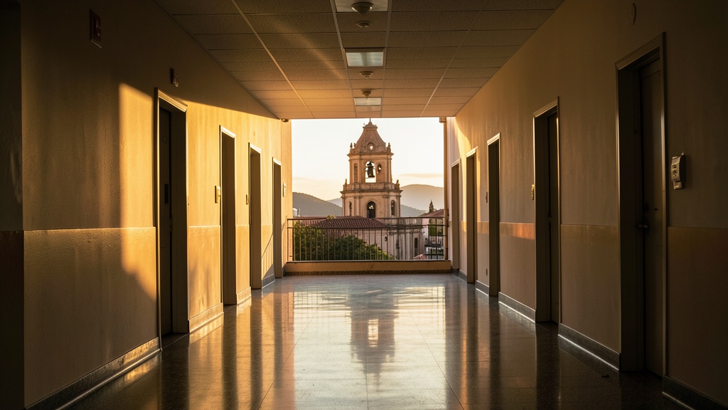 Señor de los Milagros recorre hospitales en Arequipa: Tercera procesión
