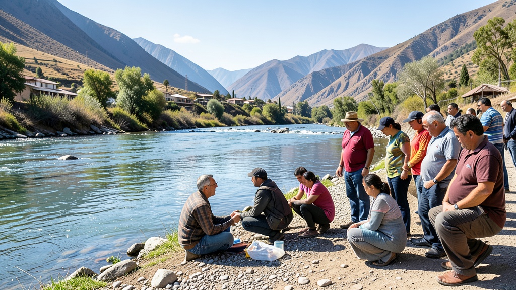 Arequipa: esperan resultados para determinar contaminación en río Titire