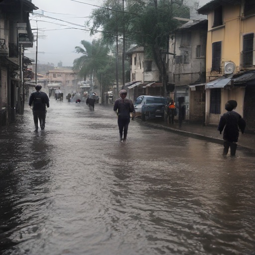 Lluvias dejan calles y viviendas inundadas en Mollendo
