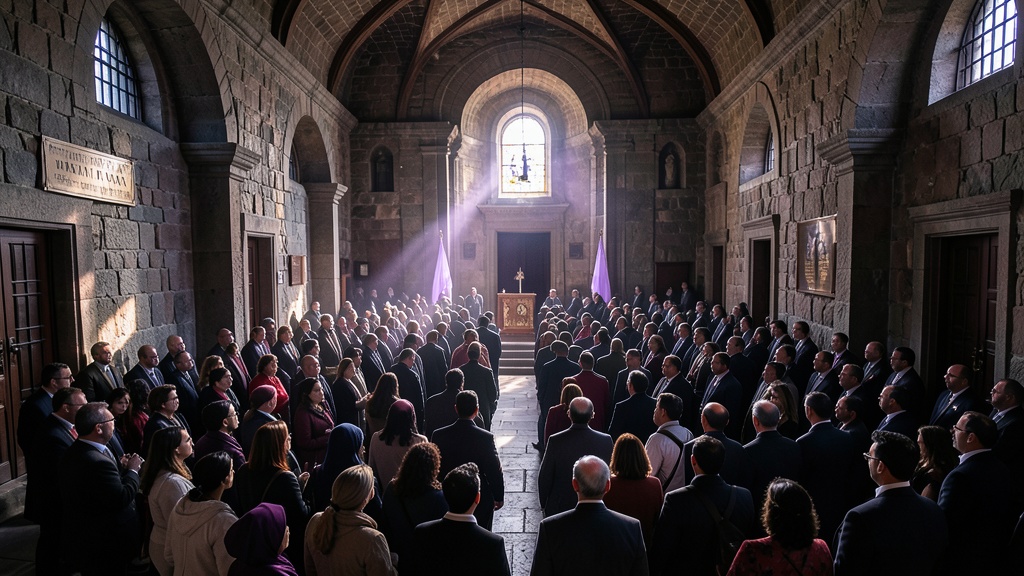 Tacna inicia el Mes Morado con solemne misa en la Catedral en honor al Señor de los Milagros