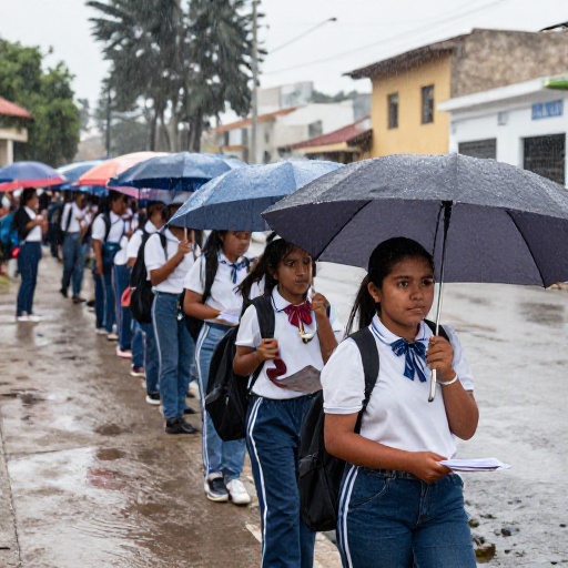 Tacna suspende clases presenciales este lunes 17 por lluvias intensas