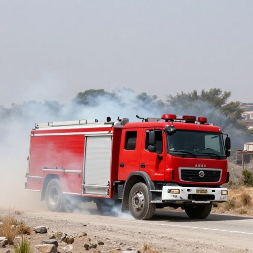 Incidente en carretera Arequipa-Puno: Camioneta de Bomberos se despista