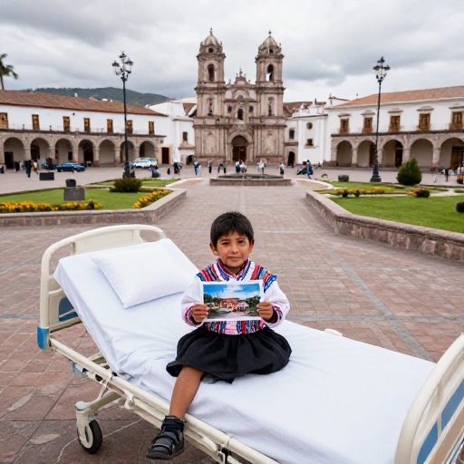 Niño sobreviviente de incendio en Puno busca recuperación en Arequipa