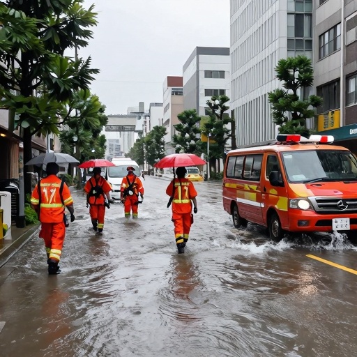 Japón: lluvias torrenciales dejan 8 muertos y paralizan Tokio