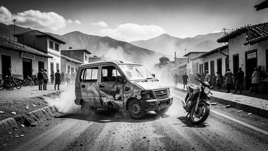Choque frontal entre minivan y motocarga deja tres fallecidos en Puno