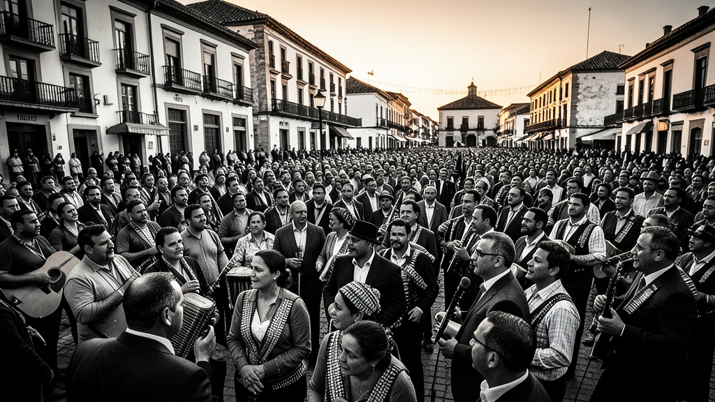 Devoción tacneña rinde homenaje al Señor de los Milagros con tradicional serenata