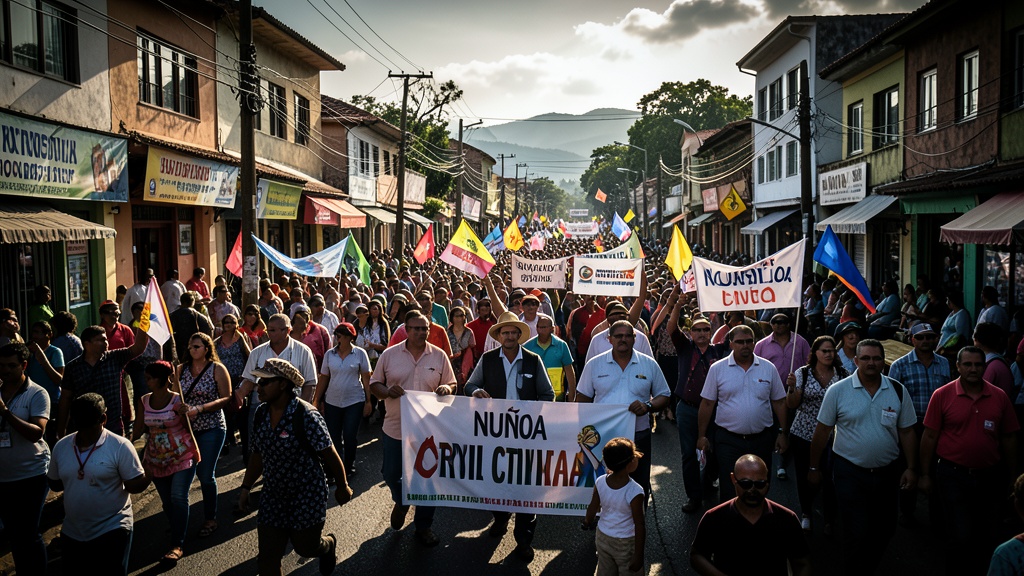 Nuñoa celebra su CLXVIII aniversario con desfile cívico y reafirmación identitaria en Melgar