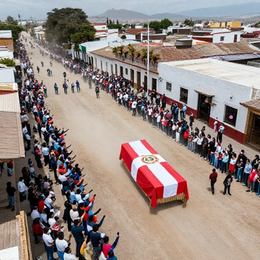 Tacna: Keiko Fujimori presenció Procesión de la Bandera por Aniversario