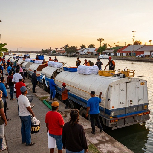 Sedapar garantiza abastecimiento hídrico en Mollendo tras afectación en canal