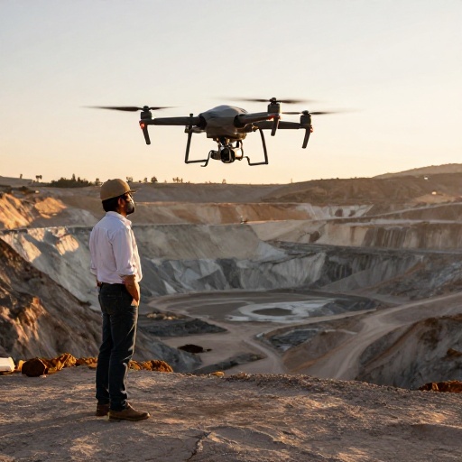 Precore Gold concluye estudio magnético con drones en proyecto Arikepay, Arequipa