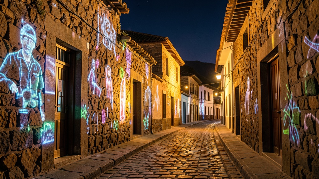 Jimy Tapia estrena exposición nocturna y de realidad aumentada en Arequipa